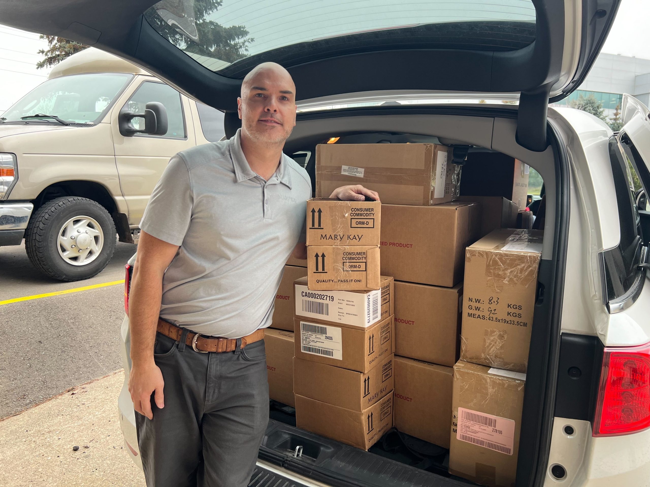 Image of Mary Kay's donation