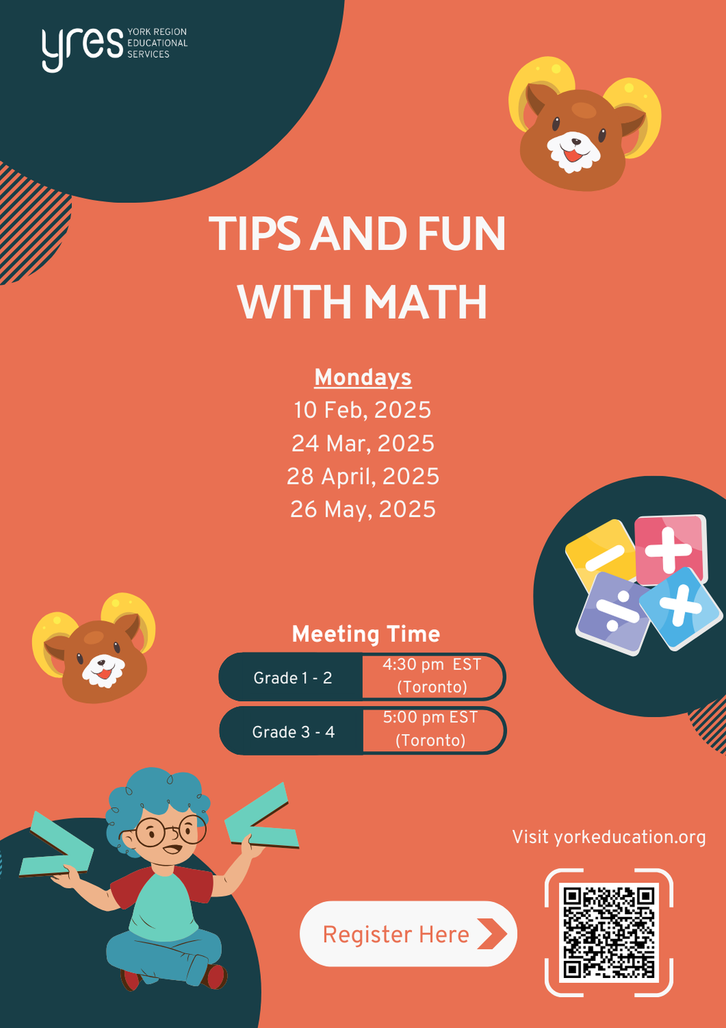 Tips and Fun with Math (Grade 1 - 6)