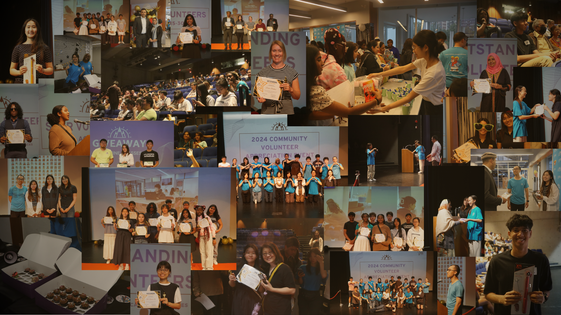 Volunteer Appreciation collage