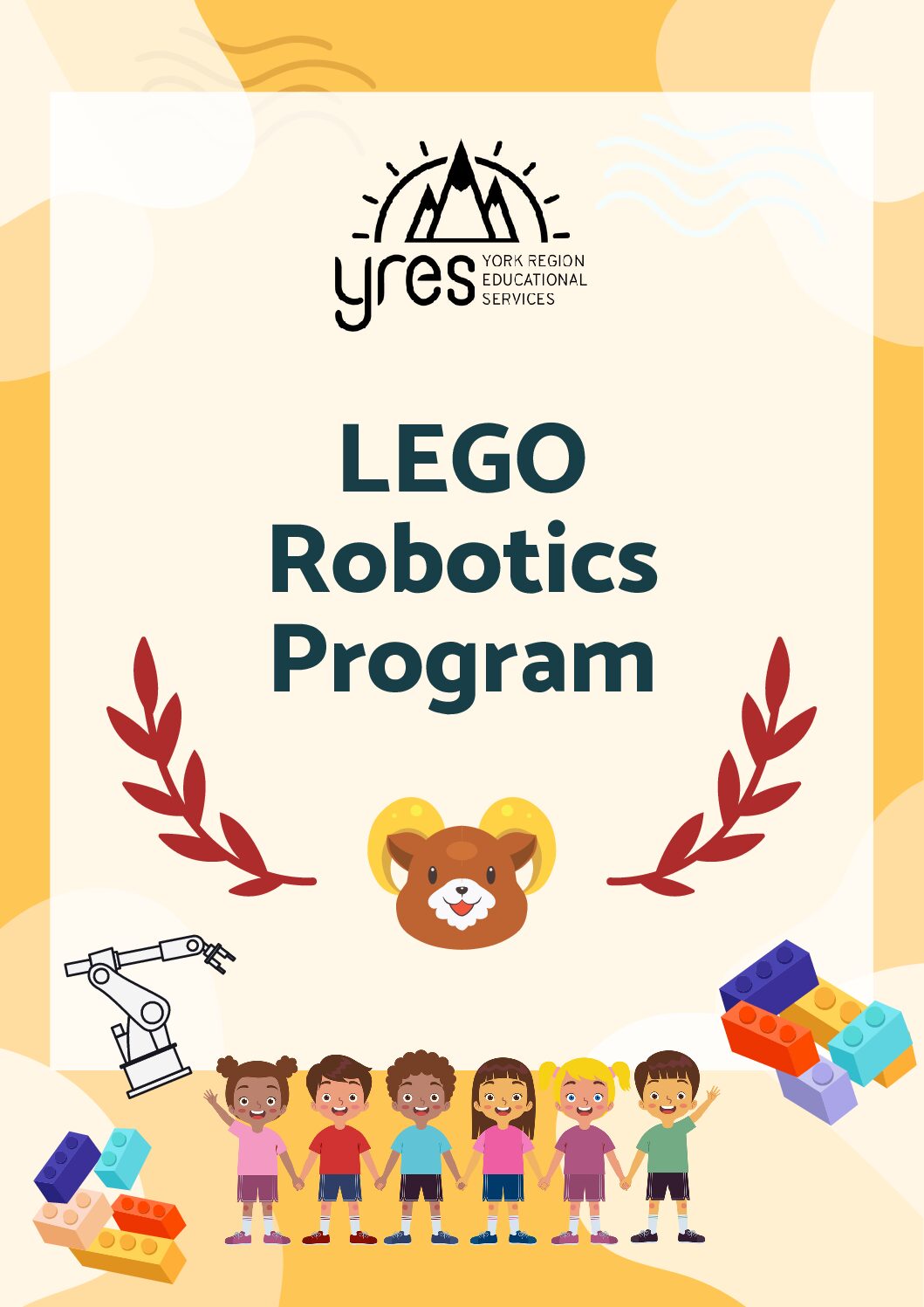 Lego Robotics Brochure Cover Page